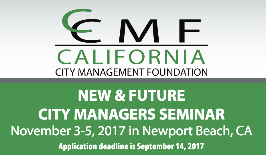 2017 New and Future City Managers Seminar