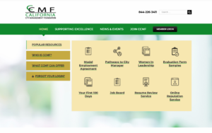 New CCMF Homepage