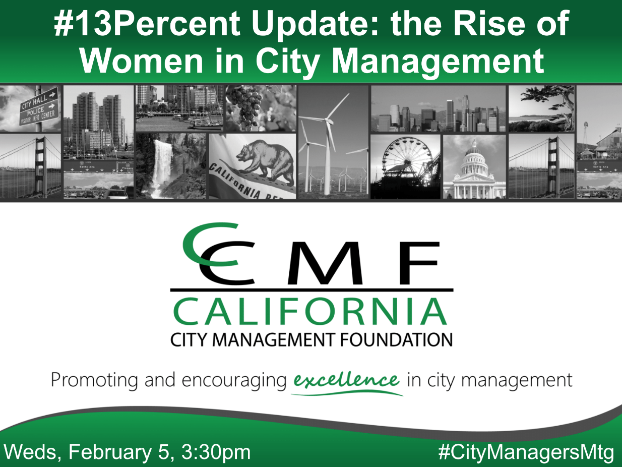 CCMF at City Managers Meeting Title Slide