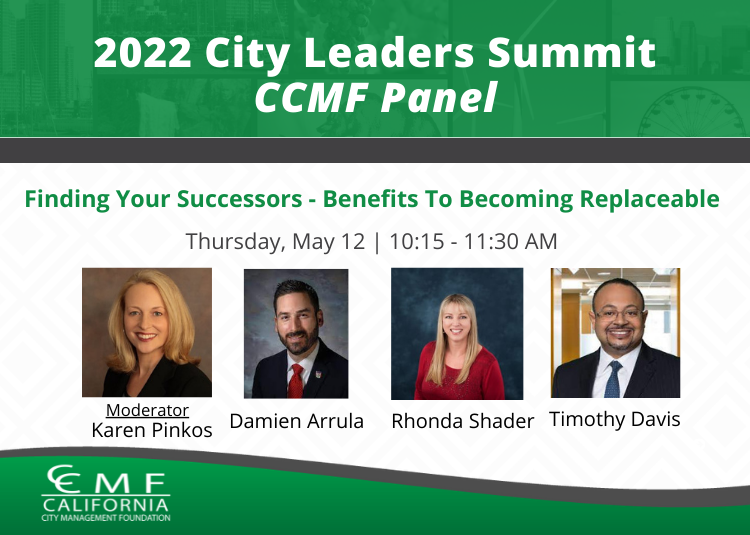 CCMF Panel at Cal Cities City Leaders Summit