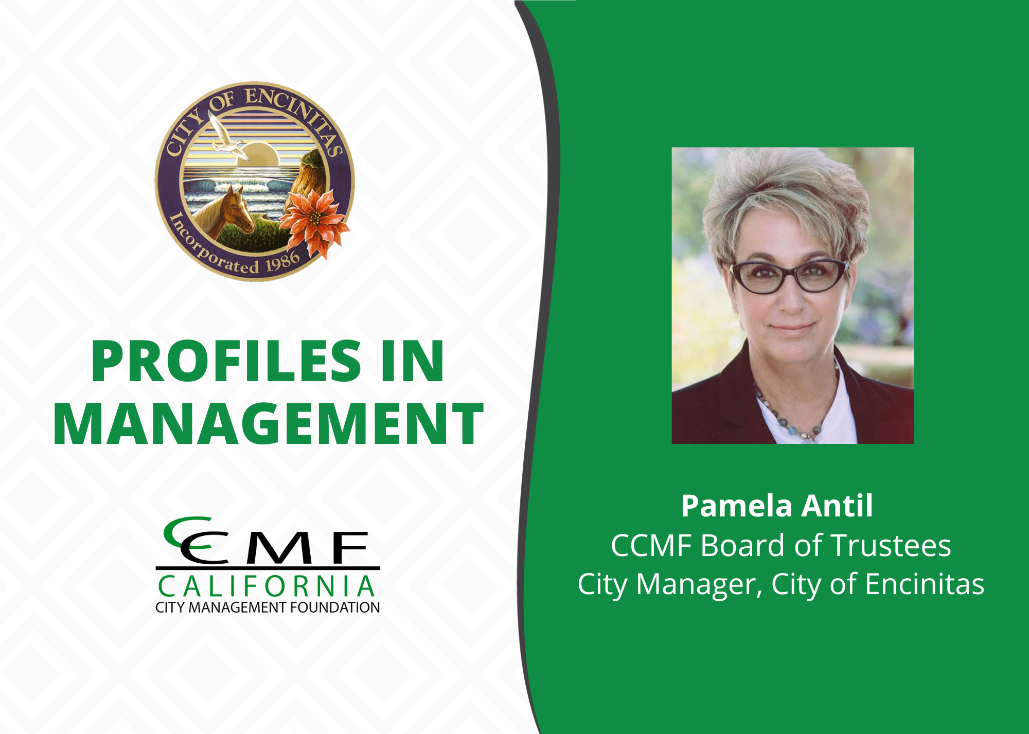 Profiles in Management - Pamela Antil