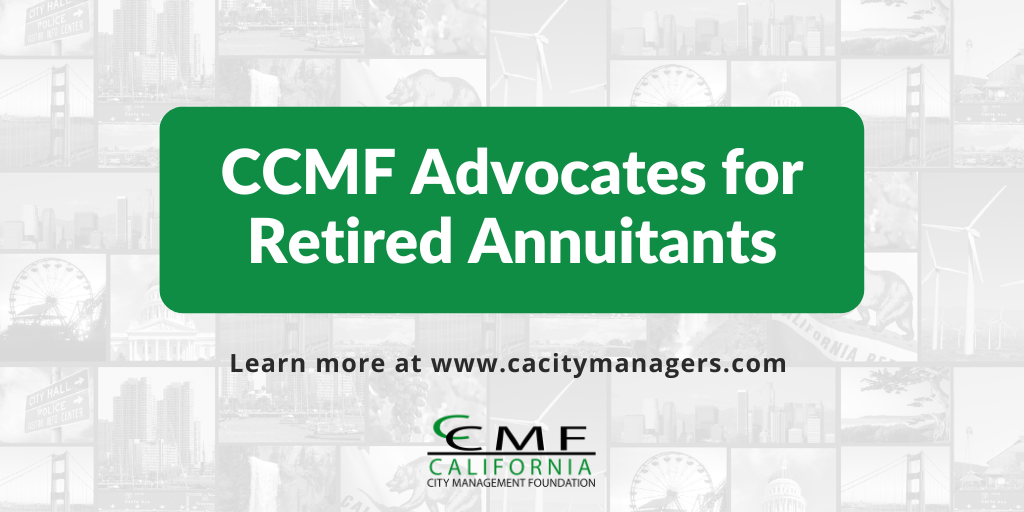 CCMF Supports Retired Annuitants